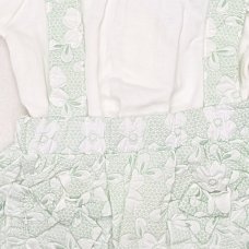 BIS-2120-6242: Baby Girls Cotton Top & Jacquard Skirt Outfit (NB-9 Months)